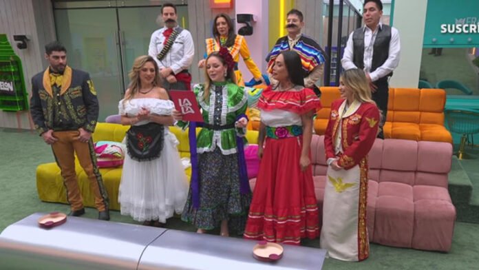 Habitantes de La Casa de los Famosos México sorprenden con sus looks en la fiesta mexicana