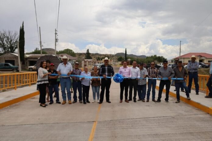 Nuevo puente vehicular beneficia a familias de La Boquilla, en Santa Isabel