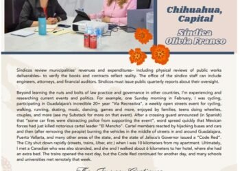 Destacan en Nuevo México labor de vigilancia de la Sindicatura de Chihuahua Destacan en Nuevo México labor de vigilancia de la Sindicatura de Chihuahua