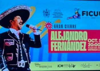 Alejandro Fernández cerrará el FICUU en Chihuahua Alejandro Fernández cerrará el FICUU en Chihuahua