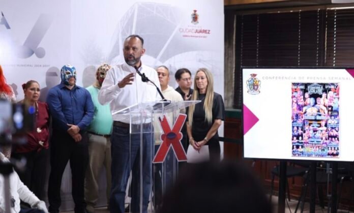 Invitan al Quinto Festival Internacional de Lucha Libre en la Plaza Juan Gabriel