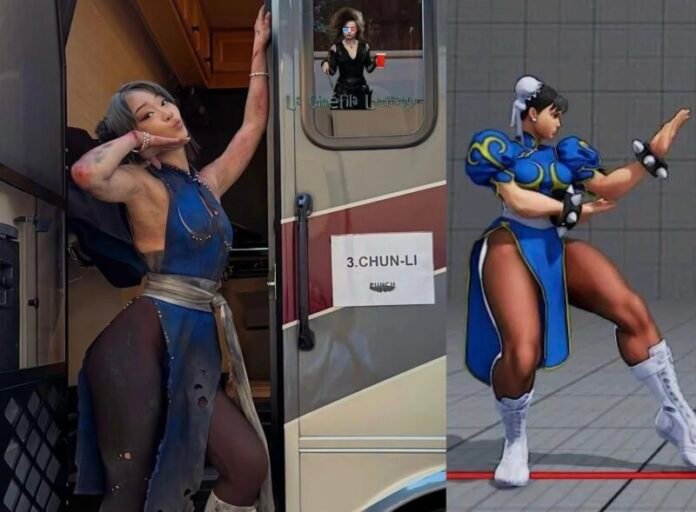 Comparan parecido de actriz de Street Fighter con Chun-Li