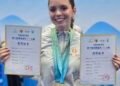 Ana Sofía Corral pone a Chihuahua en lo más alto del Wushu en China Ana Sofía Corral pone a Chihuahua en lo más alto del Wushu en China