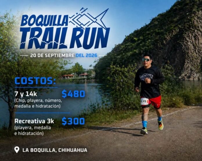 Boquilla Trail Run: 2da edición de carrera pedestre en San Francisco de Conchos