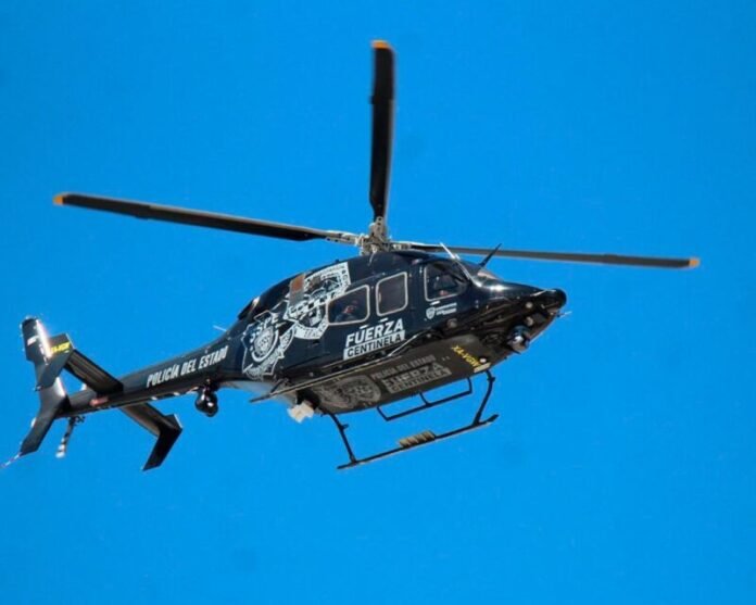 Registran 24 impactos de bala en helicóptero atacado en Coyame