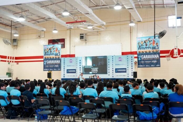 Beneficia Secretaría de Salud con “Caravana por la Prevención de Suicidio y Adicciones” a estudiantes de Chihuahua, Juárez y Parral
