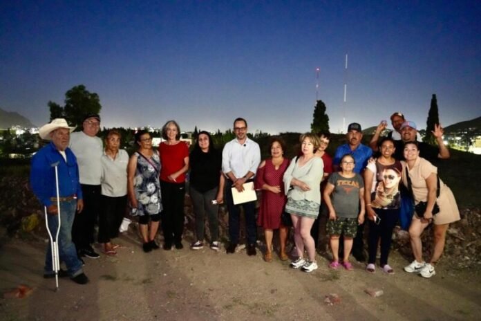Jorge Soto impulsa con vecinos de Cerro Grande recuperación de espacio público