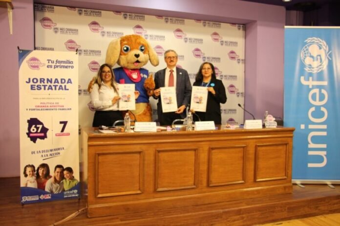 DIF Estatal y Unicef anuncian capacitación a 500 funcionarios en crianza afectiva