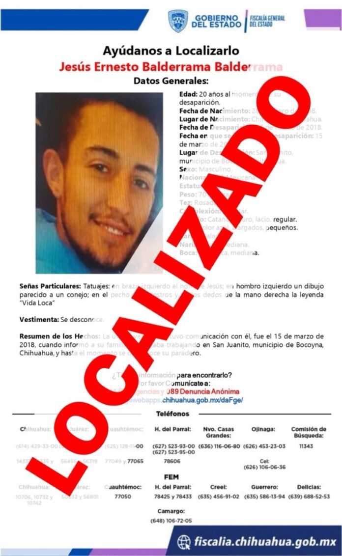 Localizan en Allende a hombre desaparecido desde 2018