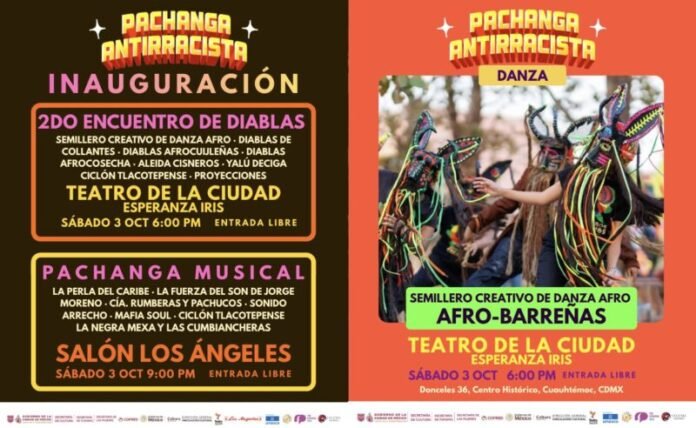 Arranca este sábado Festival Pachanga Antirracista en CDMX
