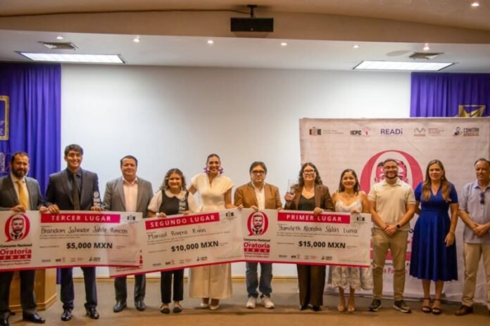 Chihuahua ya tiene representante para la final nacional del Concurso de Oratoria 2026