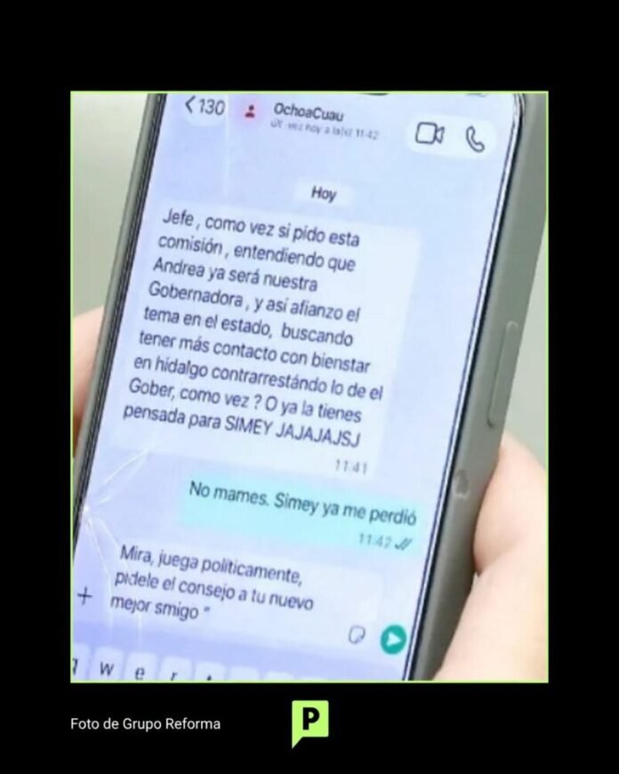 Exhiben a Adán Augusto por reparto de cargos vía WhatsApp
