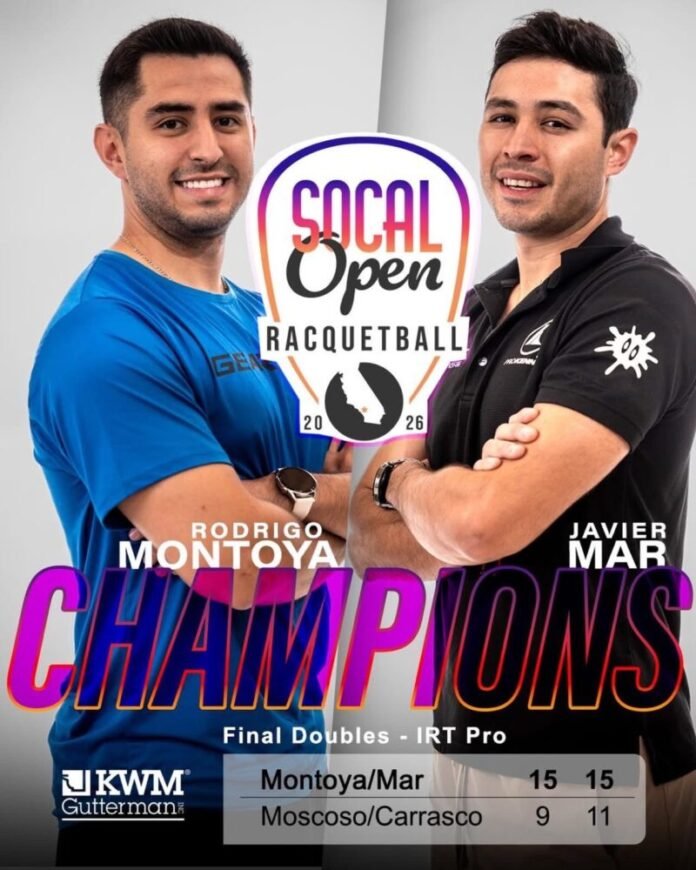 ¡CAMPEONES DE DOBLES ABIERTOS!