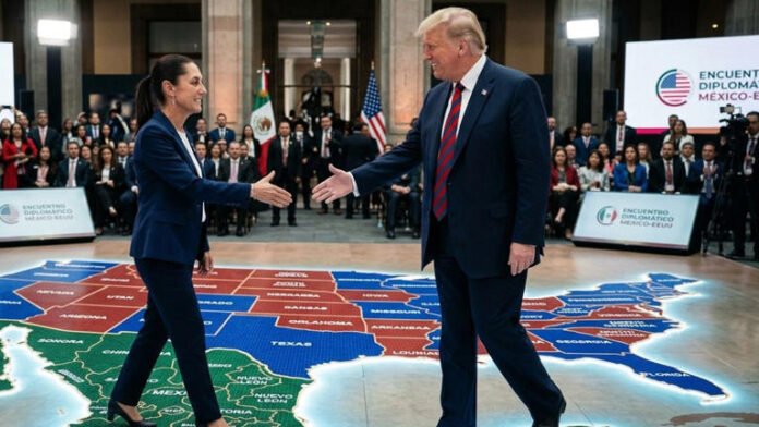 Trump afirma que México y Estados Unidos están cerca de un gran acuerdo comercial con Sheinbaum