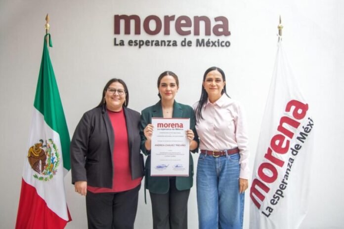 Andrea Chávez encabezará organización de Morena en Juárez