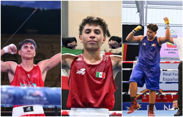 TRES CHIHUAHUENSES PARTEN RUMBO AL MUNDIAL DE BOXEO EN MONTENEGRO