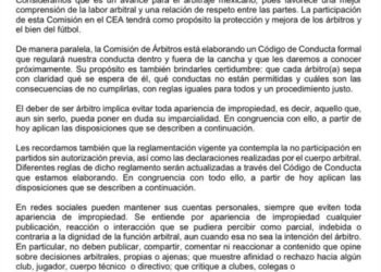 Comisión de Arbitraje endurece las reglas y Katia Itzel García queda fuera de la Jornada 11 Comisión de Arbitraje endurece las reglas y Katia Itzel García queda fuera de la Jornada 11