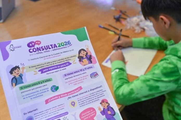 Emite IECM Convocatoria de la Consulta para niñas, niños y adolescentes 2026