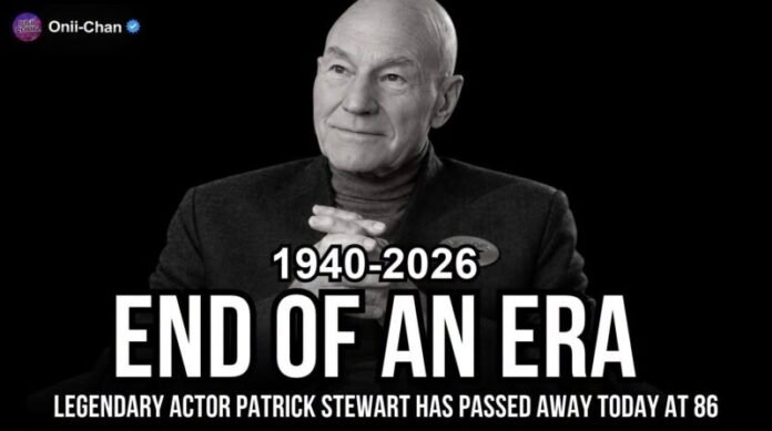 Muere Patrick Stewart, el legendario Profesor X de los X-Men, a los 86 años