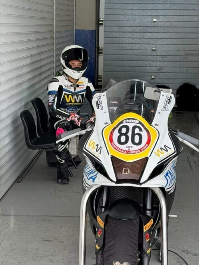 ASTRID MADRIGAL YA SE PREPARA PARA CORRER LA FINAL DEL ‘WORLD CHAMPIONSHIP’ EN JEREZ, ESPAÑA