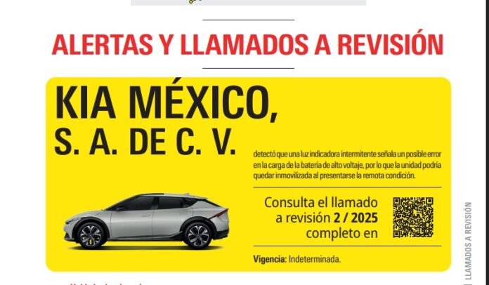 Profeco alerta por fallas en vehículos Kia y Toyota