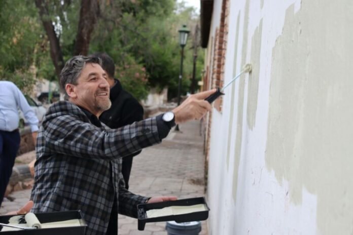 Programa estatal mejora imagen urbana del Centro Histórico de Aldama