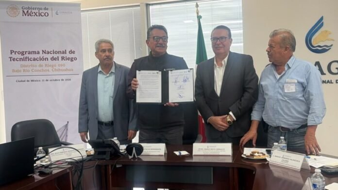 Modernizarán distrito de riego de Ojinaga con 999 millones de pesos