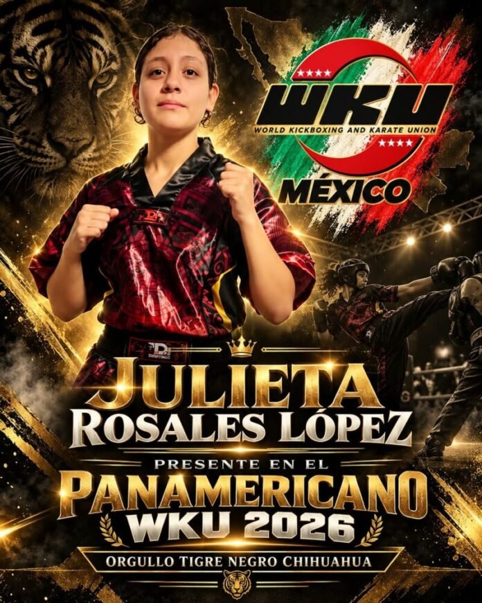 JULIETA ROSALES PRESENTE EN EL PANAMERICANO WKU 2026