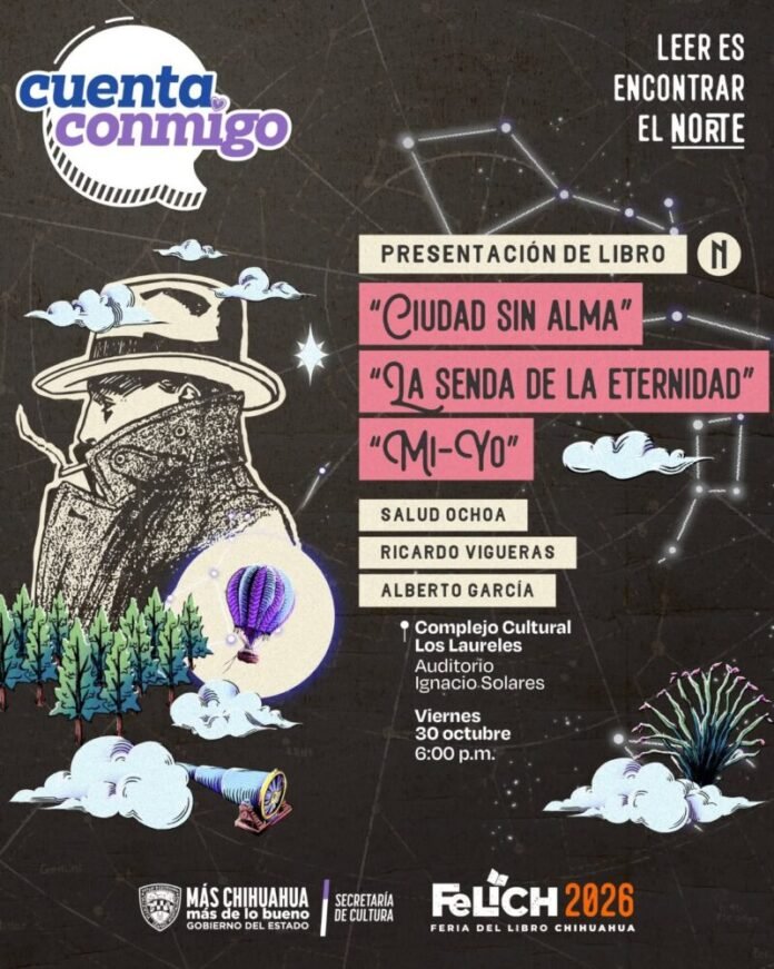 Felich 2026 tendrá encuentro de literatura negra en Chihuahua