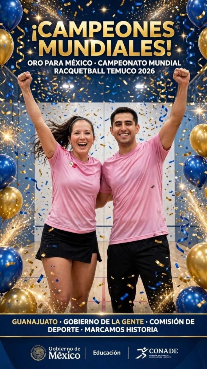 EL RACQUETBOLISTA CHIHUAHUENSE RODRIGO MONTOYA SOLÍS SE PROCLAMA CAMPEÓN MUNDIAL DE MIXTOS