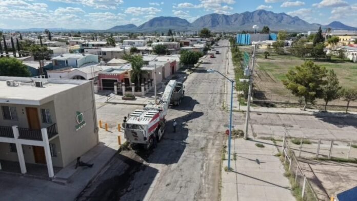 Arrancan pavimentación de cuatro tramos más en Camargo, piden precaución al circular