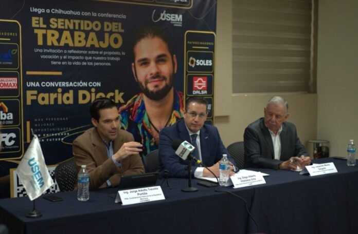 USEM Chihuahua anuncia conferencia de Farid Dieck: “El Sentido del Trabajo”