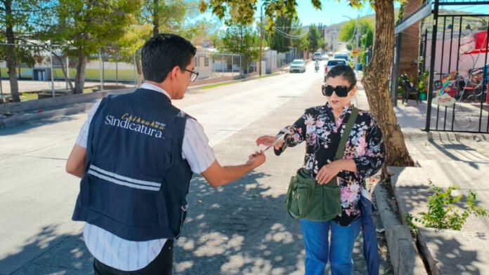 Supervisa Sindicatura servicios municipales en la colonia Aires del Sur