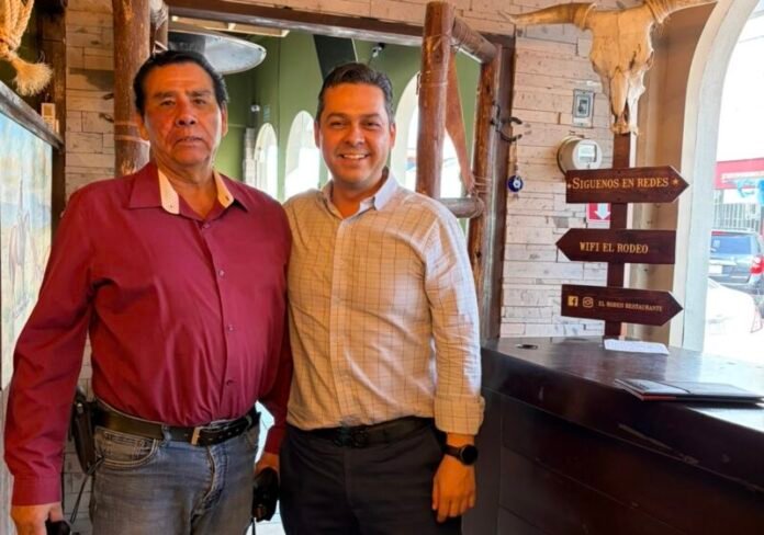 Coinciden el «profe» Chaparro y Sahir Rentería  y mandan mensaje de unidad en Morena